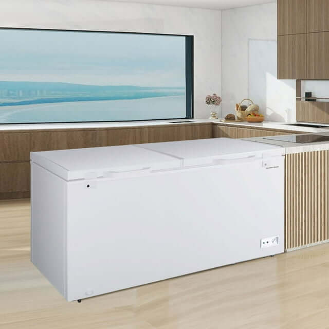 Double Door Chest Freezer
