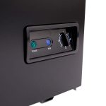 Frigidaire Gallery 5 Cu. Ft. Chest Freezer black button system