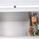 Hamilton Beach 14.1 Cu. Ft. Chest Freezer White inside view