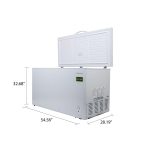 Hamilton Beach 14.1 Cu. Ft. Chest Freezer door oprn