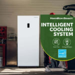 Hamilton Beach 17 cu. ft. Upright Convertible Refrigerator Freezer cooling system